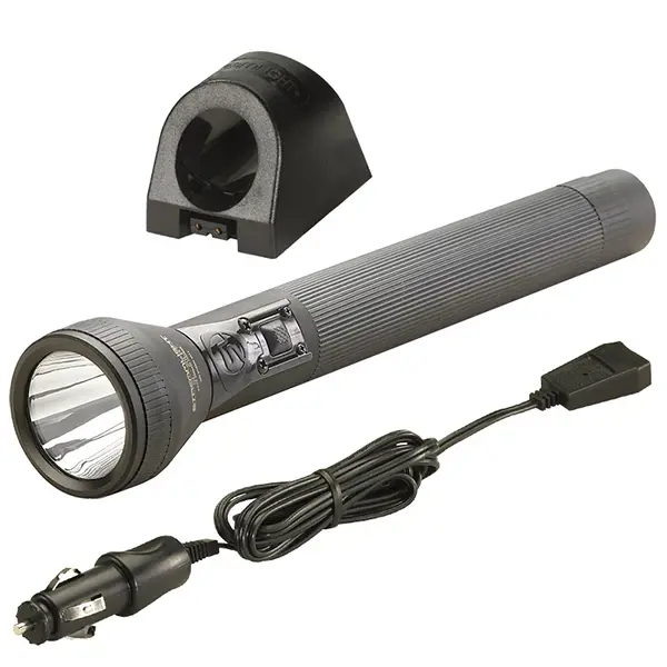 Streamlight Flashlight, Black SL-20XP, DC Charger
