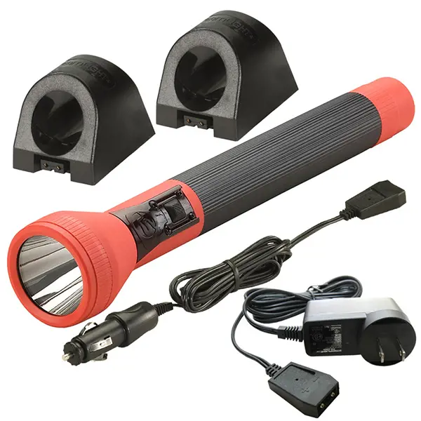 Streamlight Flashlight, LED SL-20LP C4 Org, AC/DC,2 Sleeve