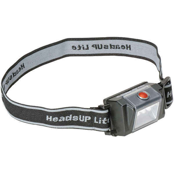 Pelican HeadsUp Lite LED Dual Mode w/Cloth & Rubber Straps