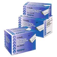 Dynarex Conforming Gauze Bandage,2" Non-Sterile(12/Box)