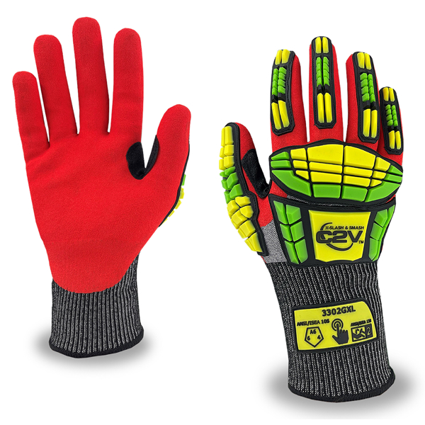 C2V X-Slash & Smash 13g Salt & Pepper, Cut A6 Glove