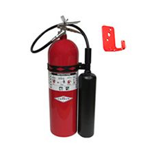 Amerex Extinguisher, CO2 15# w/Wall Bracket