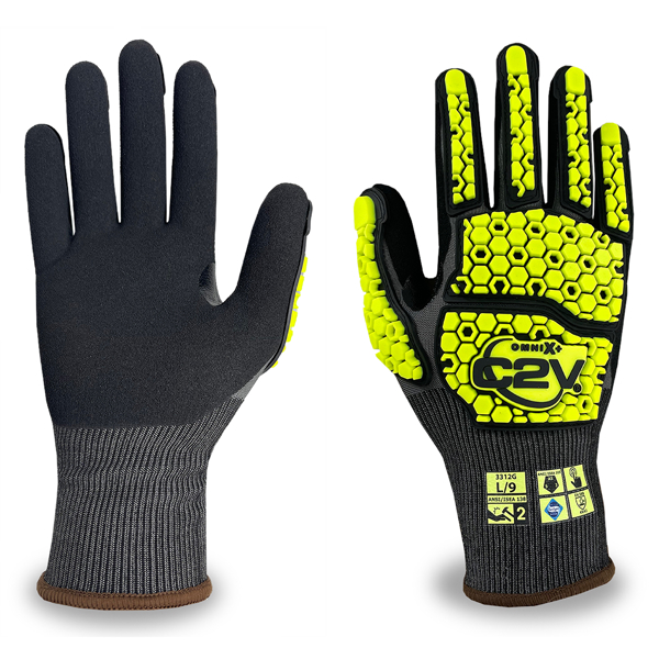 C2V Omni X+ Ctron Shell Glove 18g, Impact 2, Cut A5