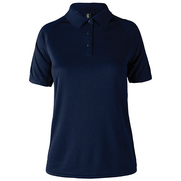 Dunbrooke Ladies SS Team Performance Polo Navy