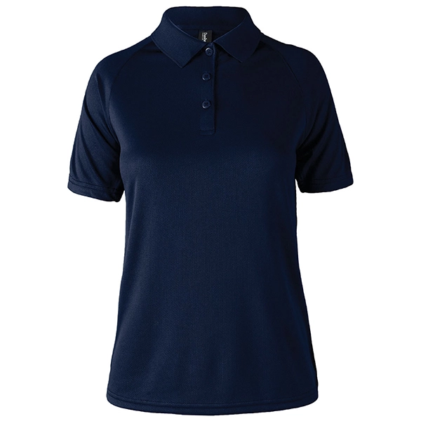 Dunbrooke Ladies SS Team Performance Polo Navy 