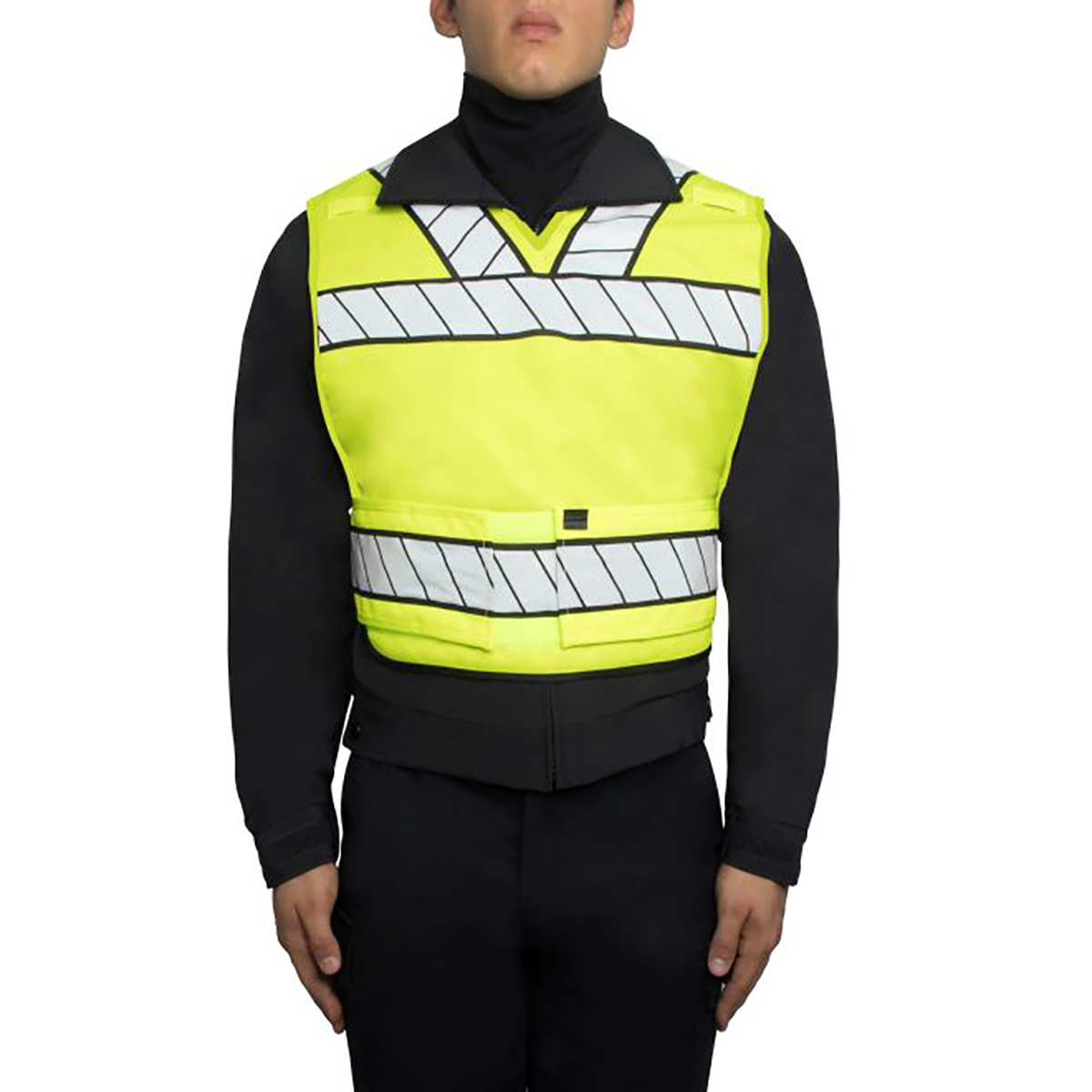 Blauer Breakaway Safety Vest, Hi-Vis Yellow