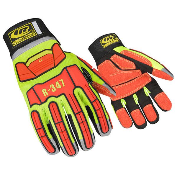 Ringers Rescue Glove, R-347, High Viz, Reflective