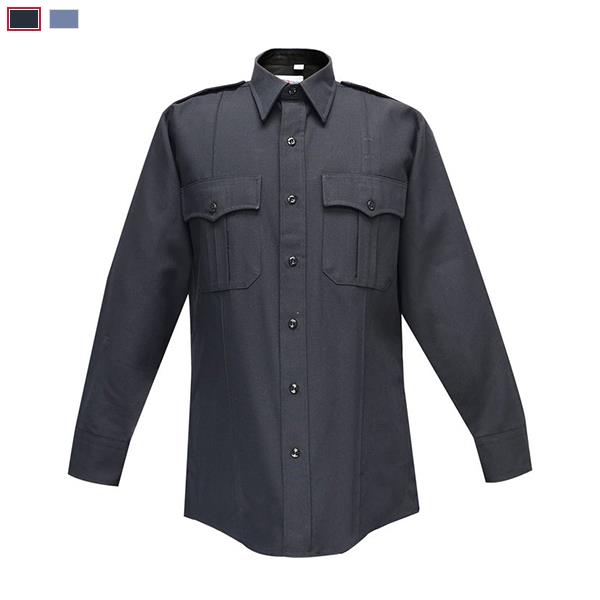 Flying Cross Command 100% Polyester Mens Long Sleeve Shirt with Zipper