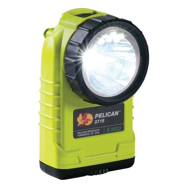 Pelican 4AA LED Right-Angle Handlight, Yellow