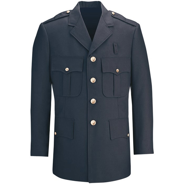 FBC Dress Coat, LAPD Navy Single Breasted, Gold FD