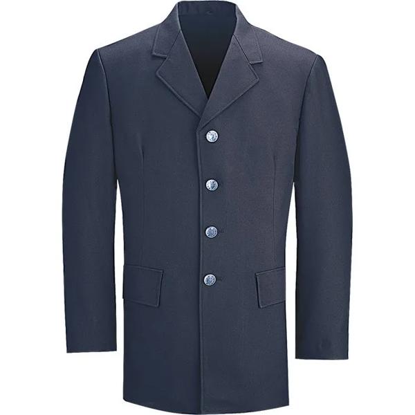 FBC Single Breasted Dress Coat, LAPD Navy, Silver FD