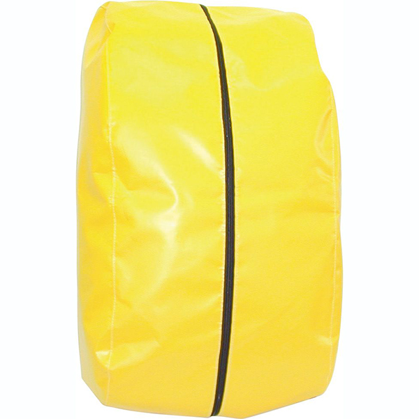 Flamefighter SCBA Storage Bag, Yellow, Velcro,MB