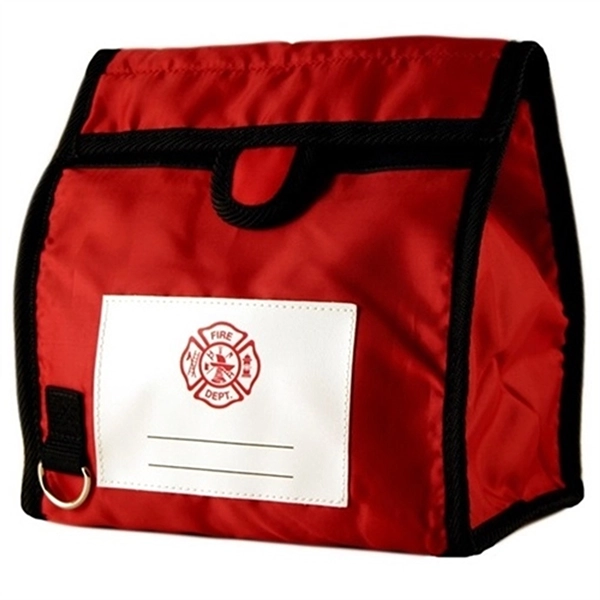 Flamefighter Mask Bag Small Red Cordura w/Felt Liner 
