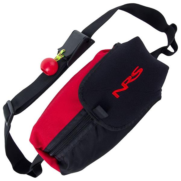 NRS Guardian Wedge Waist Throw Bag, Red/Black