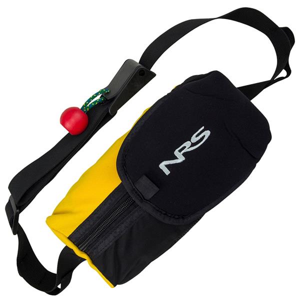 NRS Pro Guardian Wedge Waist Throw Bag, Yellow/Black