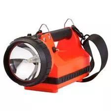 Streamlight FireBox 8W Spot, AC/DC Charger, 2 LEDs, Orange