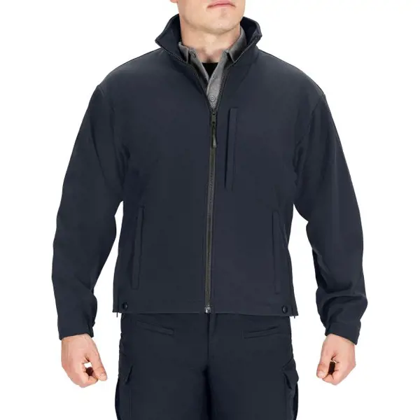 Blauer Softshell Fleece Jacket, Dark Navy 