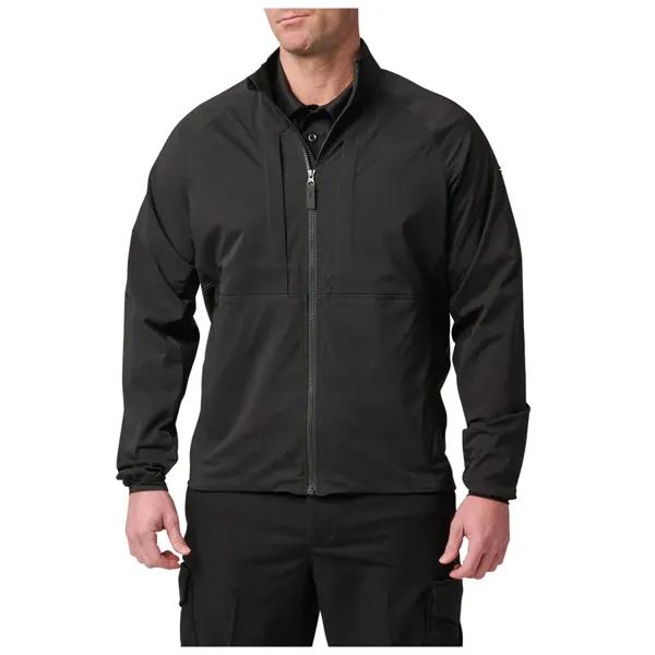 5.11 LT Stretch Windshell Jacket; Black