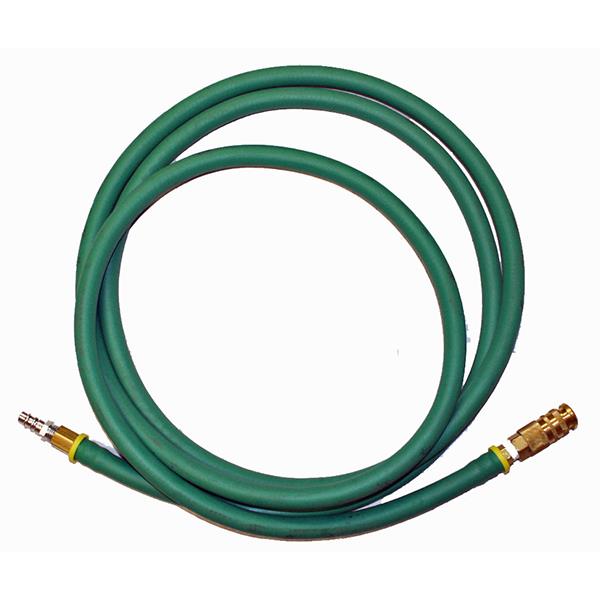 Matjack 10 Foot Regulator Hose w Locking Couplers, Green