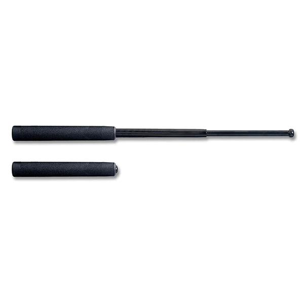 ASP Baton, 21" Expandable Foam FrictionLoc Black Chrome