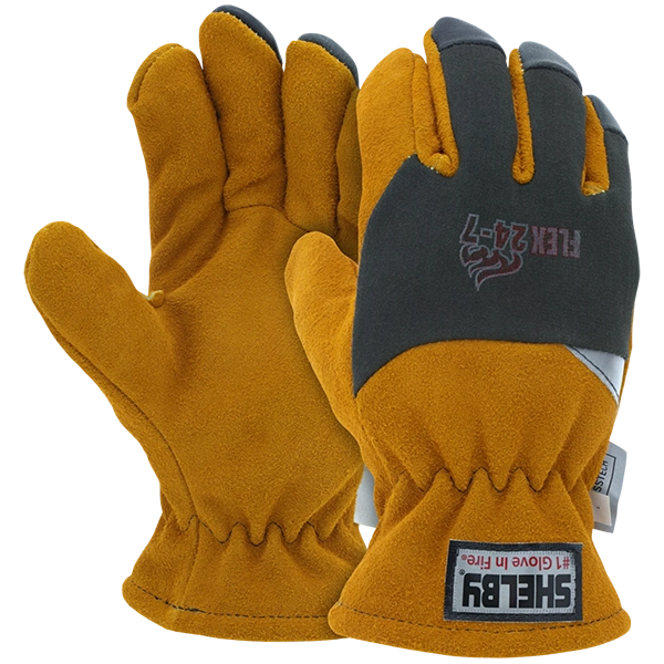 Shelby Flex 24/7 Gauntlet Fire Glove, Gauntlet, Crosstech 