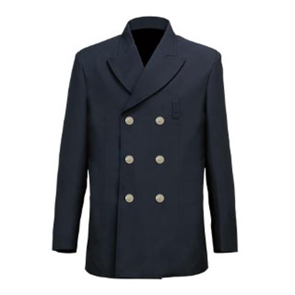 Liberty Double Breasted Dress Coat 100% Poly Navy