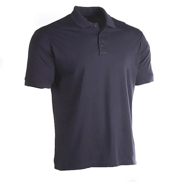 Whisper Knit Mens Cotton Polo Tactical Navy