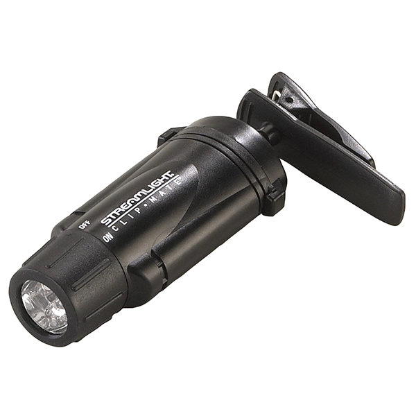 Steamlight ClipMate LED Light, Rotates 360 Degrees, Black