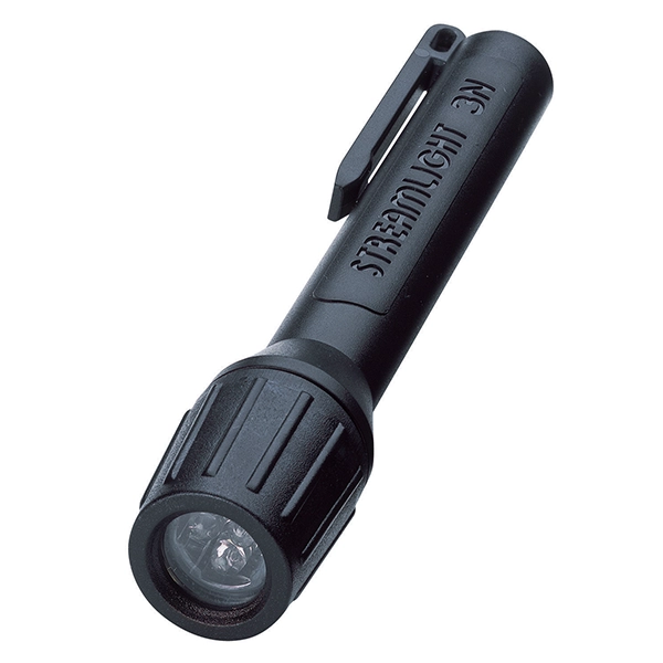 Streamlight ProPolymer 3N White LED 3N Batteries Black