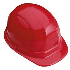 Gateway Hard Hat, Red Standard, Ratchet Adjustment