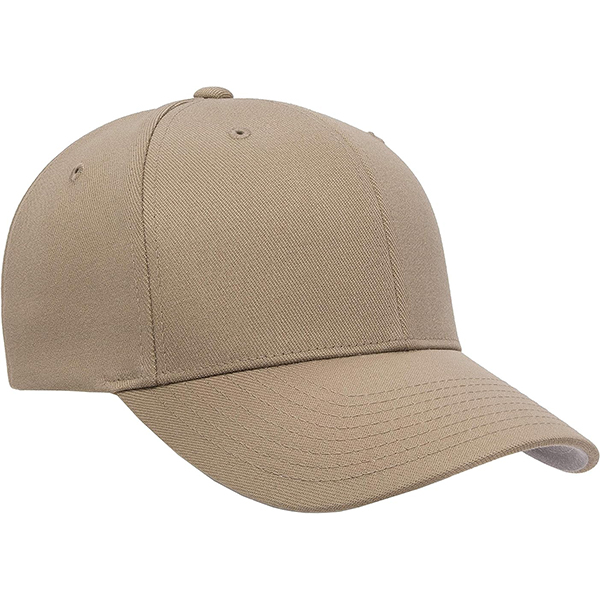 Flexfit Cap, 6- Panel Wool Blend Khaki