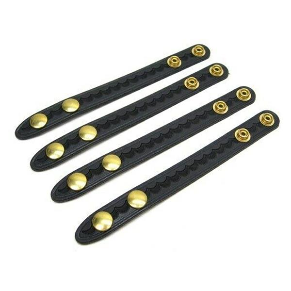 SafariLand 65 Belt Keeper .75" BW 2.25" Brass Snap 4 Pack