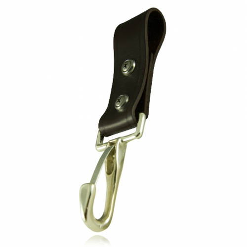 Boston Leather Equipment Hook, for Style # 6547, Black