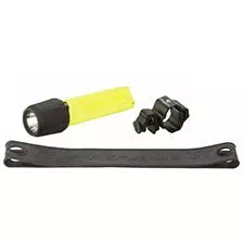 Streamlight Light, 3AA HAZ-LO Helmet Mount, Strap, LED