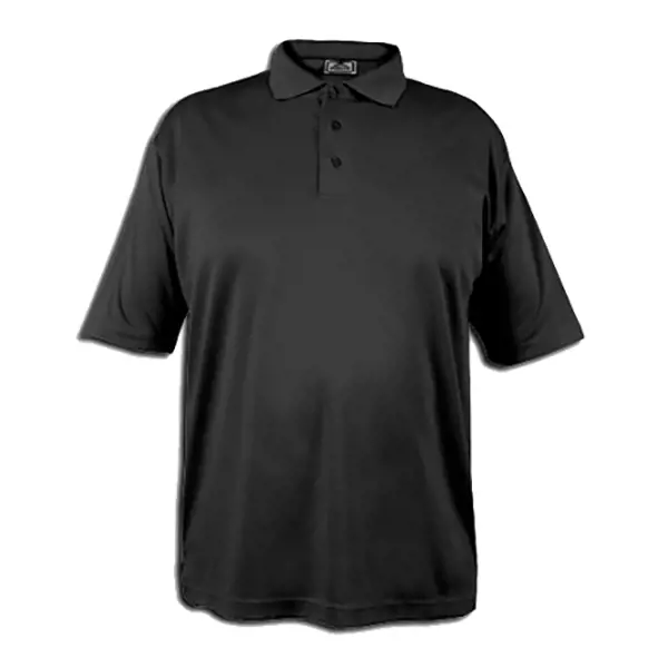 Blue Pointe Polo, Black, Mens, SS, Performance