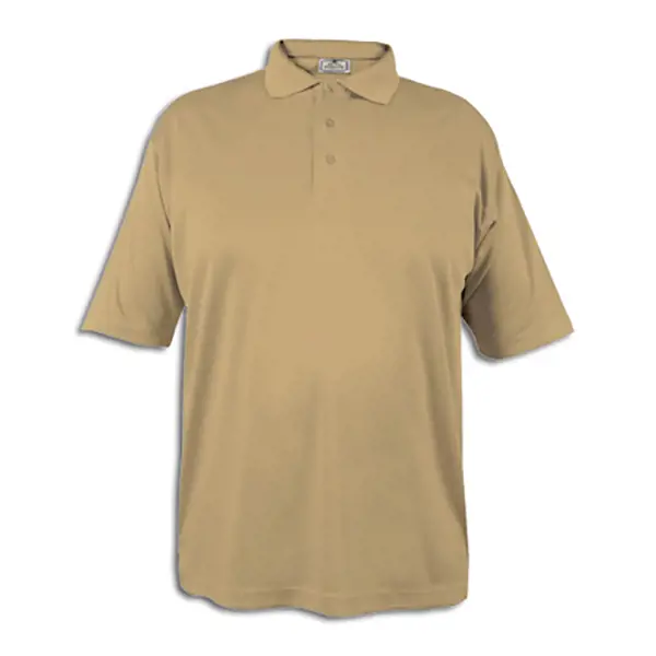 Blue Pointe Polo, Tan, Mens, SS, Performance