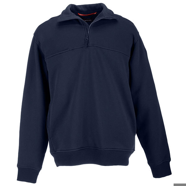 5.11 Jobshirt, Water Repellent Cotton,Navy, 1/4 Zip