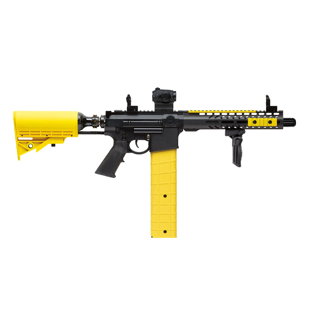 Pepperball VKS Pro Plus, Launcher, Yellow, Red Dot Sight