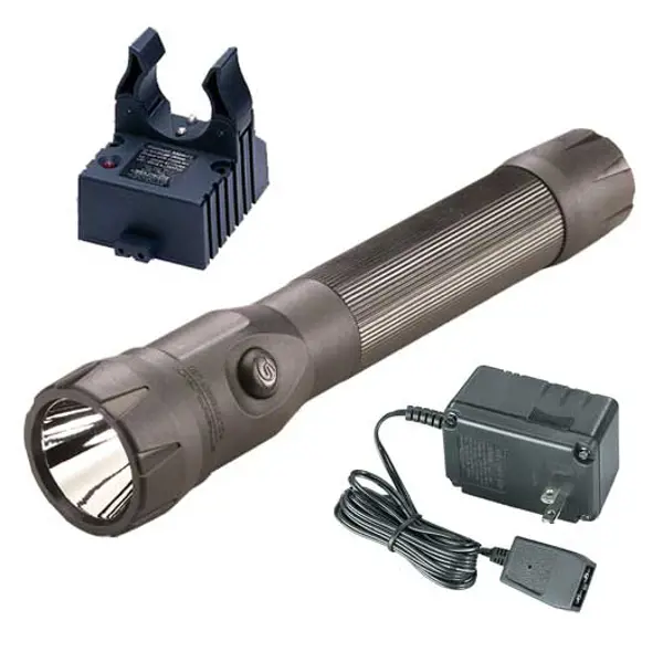 Streamlight Polystinger DS LED 120V AC Steady Chgr Black