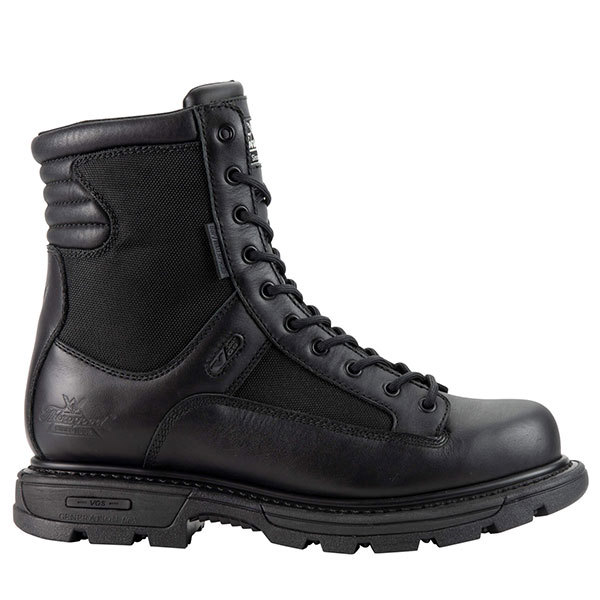 Thorogood Boot, Uniform, WP, GenFlex2, 8" SideZip