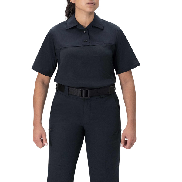 Blauer Flex RS Ladies Armorskin Base, Short Sleeve Shirt, Dark Navy