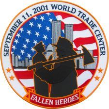 Hero's Pride Patch, 12" Fallen Heros Circle