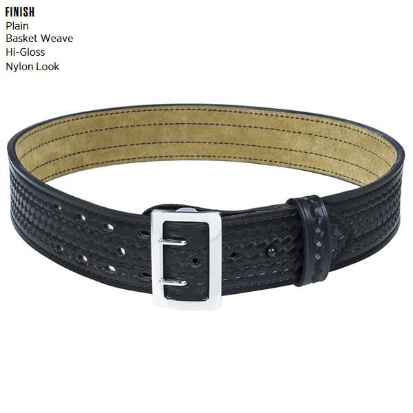 Safariland Sam Browne Buckled Duty Belt, 2.25" Chrome Buckle