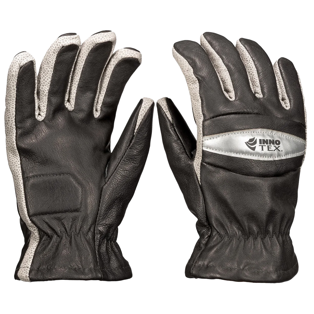 Innotex 885S 3D Gloves, Black Kangaroo, Silver Gusset