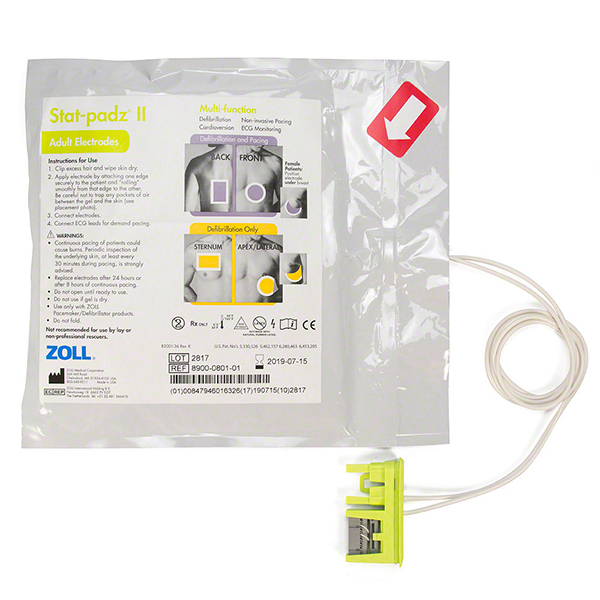 Zoll Stat-Padz II AED Adult Multi-Function Electrodes