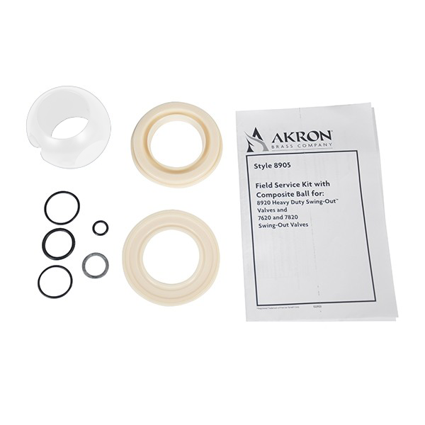 Akron G2 Field Service Kit w/ Composite Ball, 2.0" Valve