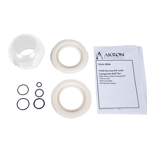 Akron Field Service Kit w/ Composite Ball for 2.5" Valve