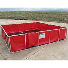 Husky Portable Folding Frame Water Tank