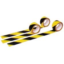 Pro-Line HazardTape, Aisle Marking 3"x18 Yd, Yel/Blk