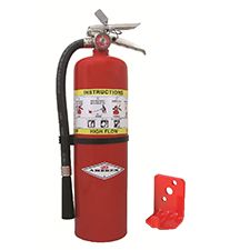 Amerex Extinguisher, 10# BC Wall Bracket, (60B:C)